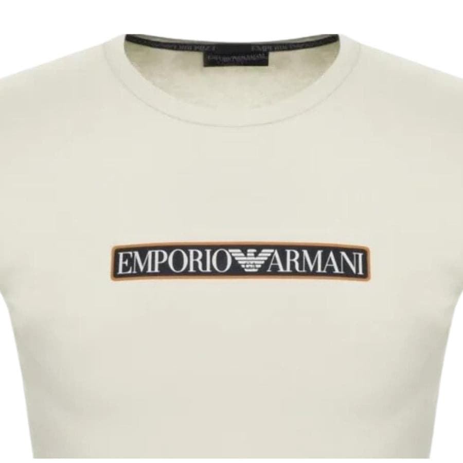 Camiseta Emporio Armani 111035 3F517 12311 crema - Imagen 2
