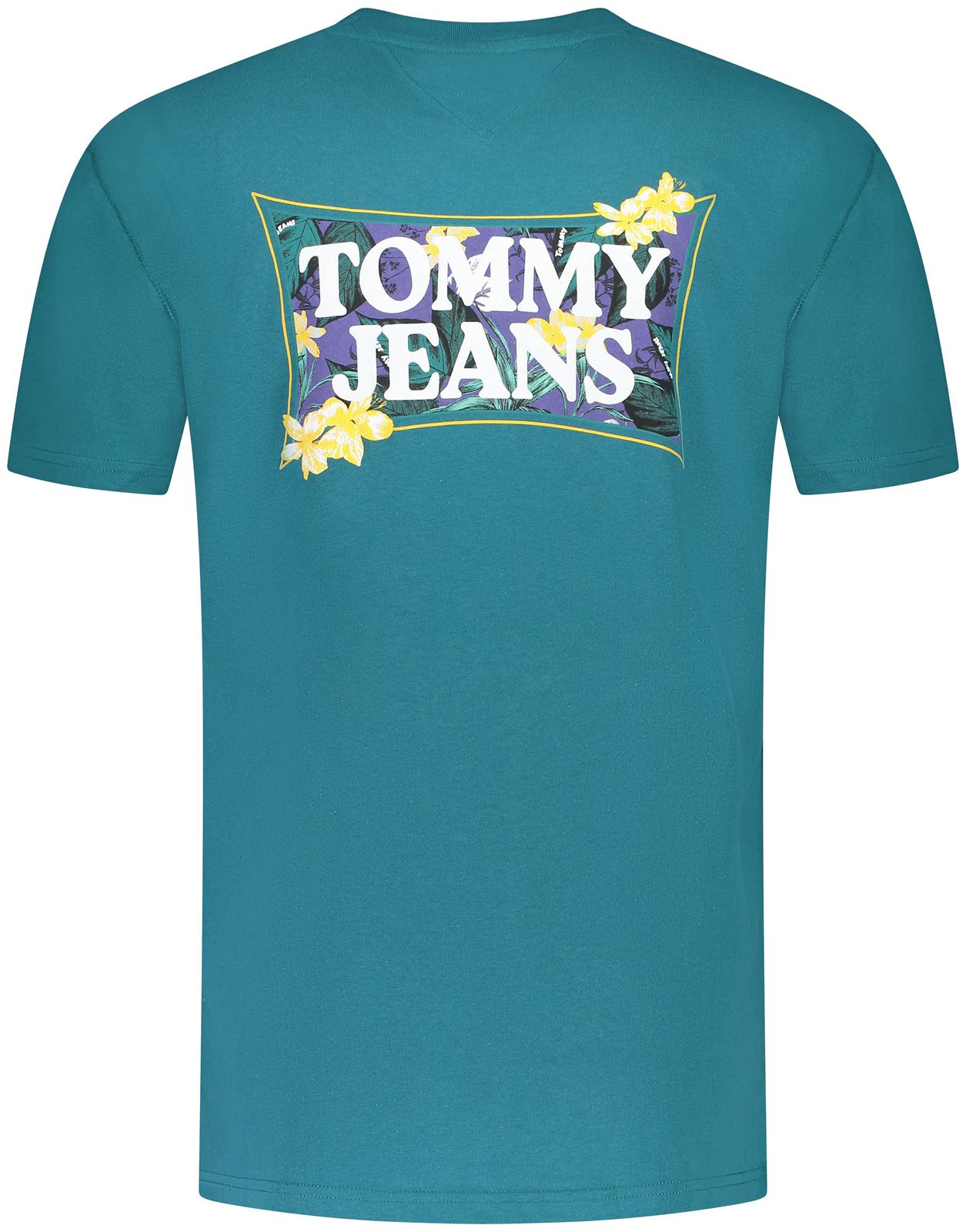 Camiseta Tommy Jeans DM0DM18562 CT0 timeless teal - Imagen 2