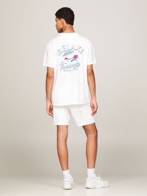 Camiseta Tommy Jeans DM0DM18593 YBR white - Imagen 3
