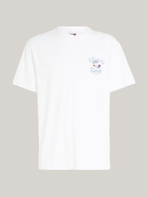 Camiseta Tommy Jeans DM0DM18593 YBR white - Imagen 4