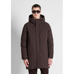 Abrigo ANTONY MORATO MMCO01033 FA600287 2110 Long Coat Regular Fit Cafe - Imagen 2