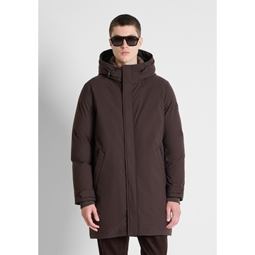Abrigo ANTONY MORATO MMCO01033 FA600287 2110 Long Coat Regular Fit Cafe - Imagen 2