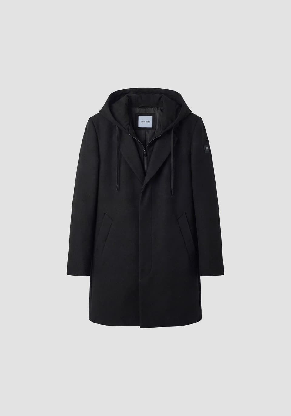 Abrigo Antony Morato Regular Fit Black MMCO01021 FA600162 9000 - Imagen 1
