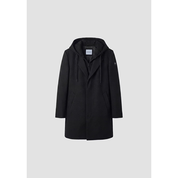 Abrigo Antony Morato Regular Fit Black MMCO01021 FA600162 9000 - Imagen 1