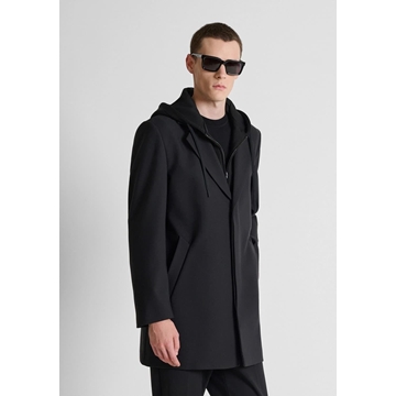 Abrigo Antony Morato Regular Fit Black MMCO01021 FA600162 9000 - Imagen 2