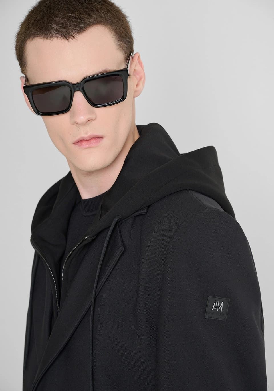 Abrigo Antony Morato Regular Fit Black MMCO01021 FA600162 9000 - Imagen 4