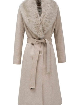 Abrigo Beige Salsa Jeans 21010407 121 - Imagen 1