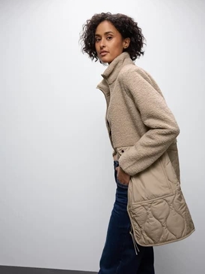 Abrigo Reef Sand Street One Mat Mix Teddy Coat 202111 12285 - Imagen 1