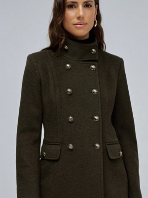 Abrigo Salsa Jeans Dark Green 21010404 921 - Imagen 1