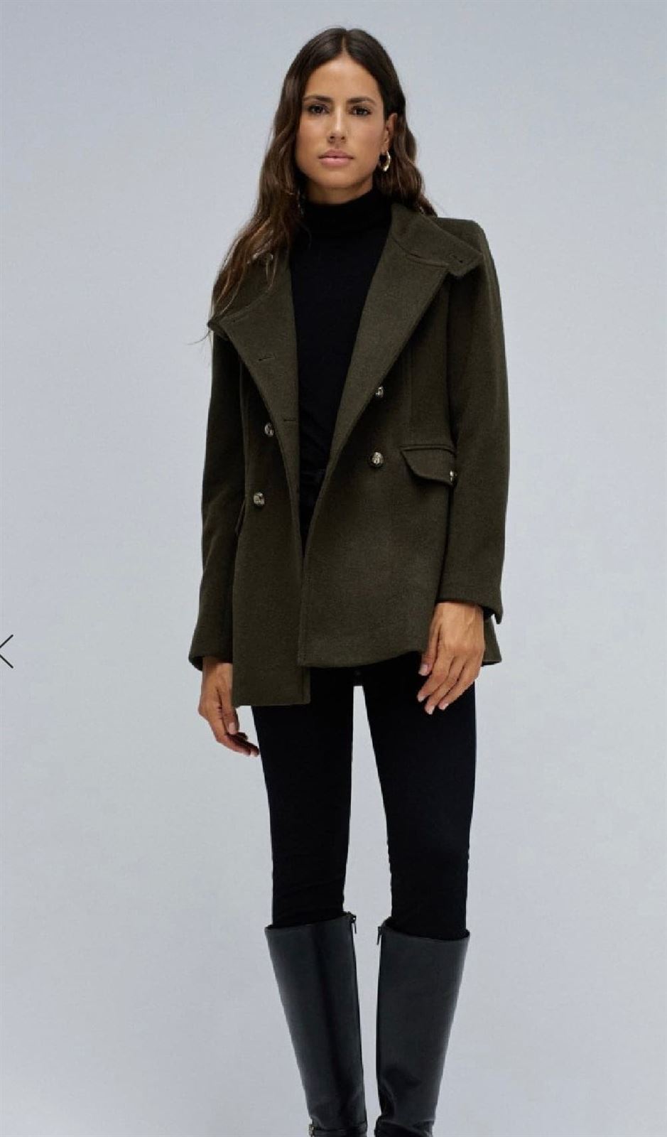 Abrigo Salsa Jeans Dark Green 21010404 921 - Imagen 2