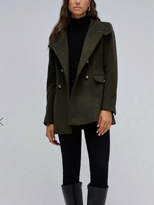 Abrigo Salsa Jeans Dark Green 21010404 921 - Imagen 2