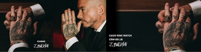 Anillo G-Shock x J. Balvin CRW-001JB-9ER