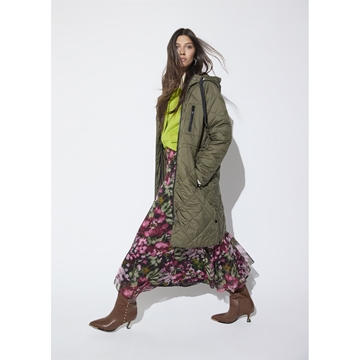Anorak Lola Casademunt Fino Pielcha Kaki LF2601026 060 - Imagen 1