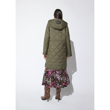 Anorak Lola Casademunt Fino Pielcha Kaki LF2601026 060 - Imagen 2
