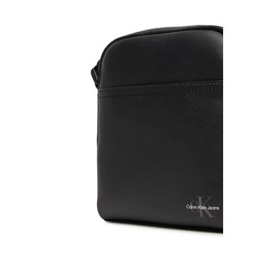 Bandolera CALVIN KLEIN LV04G3014G UB1 mono Logo Reporter black - Imagen 2