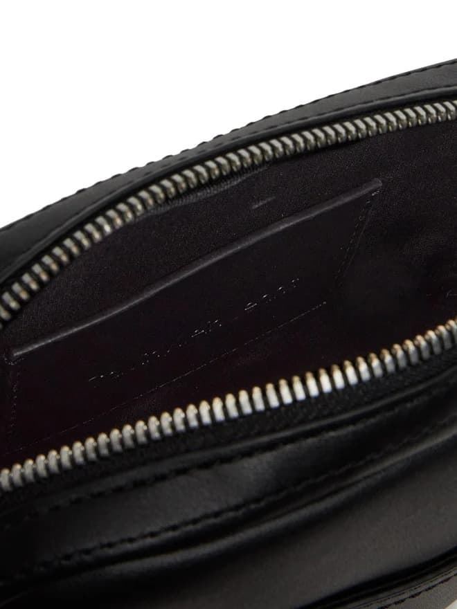 Bandolera CALVIN KLEIN LV04G3014G UB1 mono Logo Reporter black - Imagen 4