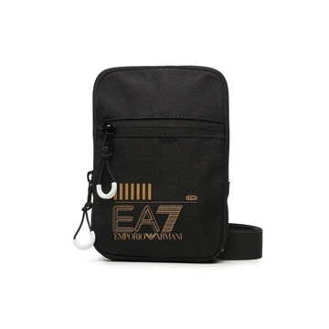 Bandolera EA7 Emporio Armani 245080 CC940 26121 black/gold logo - Imagen 1