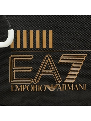 Bandolera EA7 Emporio Armani 245080 CC940 26121 black/gold logo - Imagen 2
