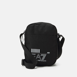 Bandolera EA7 Emporio Armani 245086 CC940 02021 black/white logo - Imagen 1