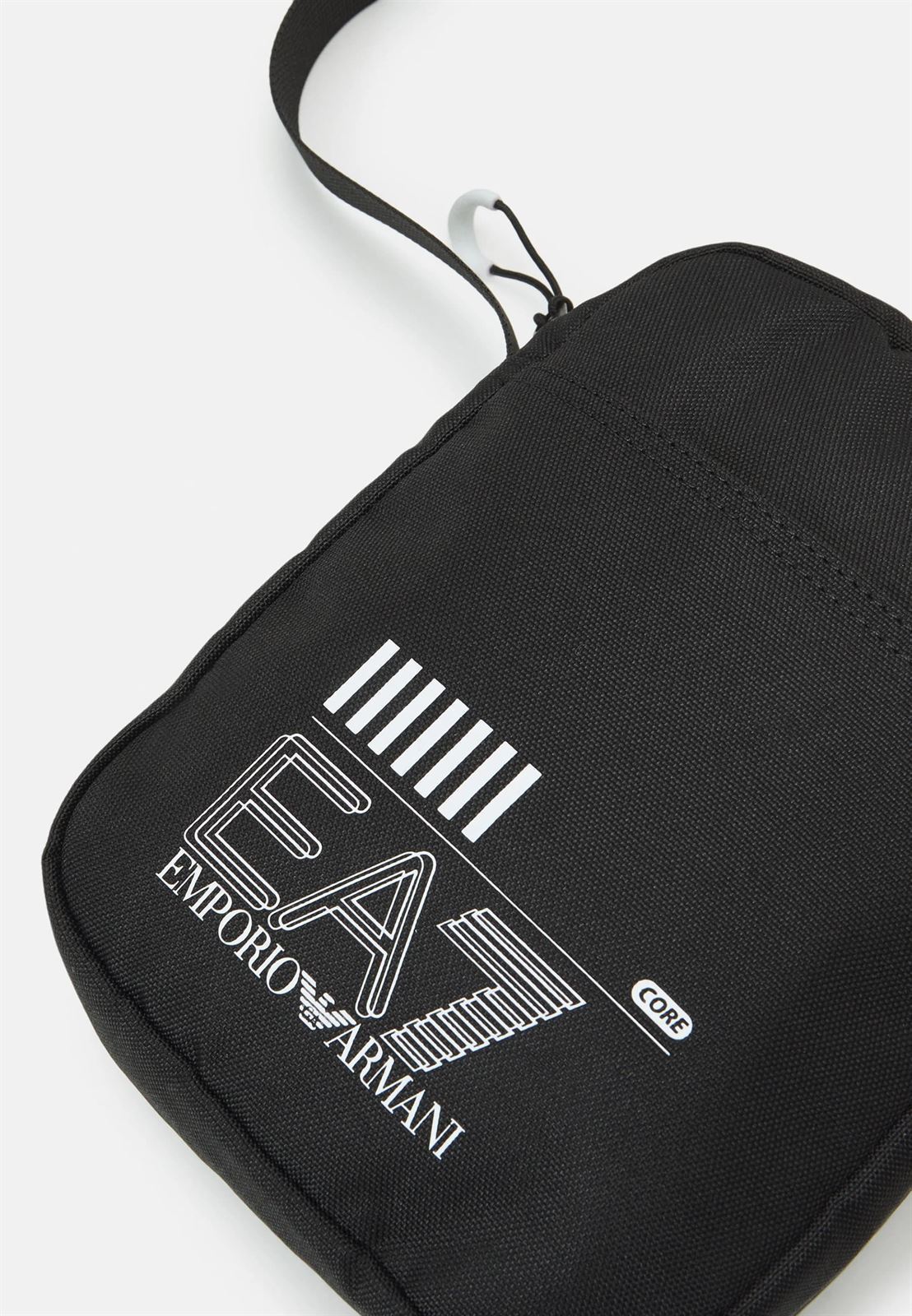 Bandolera EA7 Emporio Armani 245086 CC940 02021 black/white logo - Imagen 2