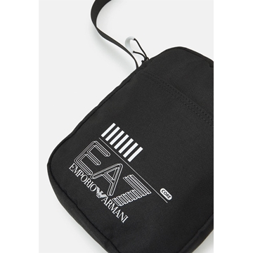 Bandolera EA7 Emporio Armani 245086 CC940 02021 black/white logo - Imagen 2