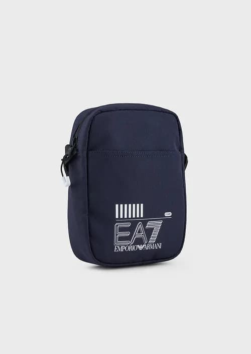 Bandolera EA7 Emporio Armani 245086 CC940 08138 navy/white logo - Imagen 2
