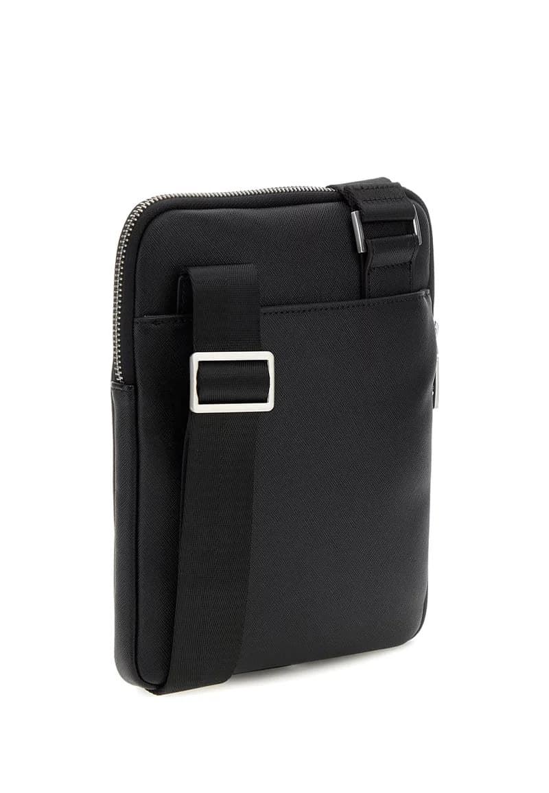 BANDOLERA GUESS MILANO CROSSBODY FLAT - Imagen 2
