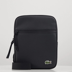Bandolera Lacoste M Flat Crossover Bag Noir NH3308LV 000 - Imagen 1