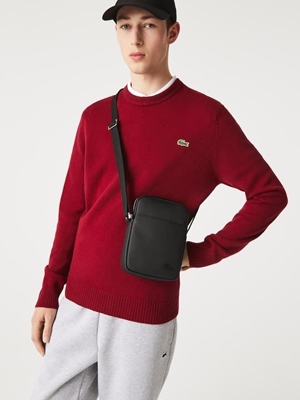 Bandolera LACOSTE NH2340HC 000 NEGRO - Imagen 1