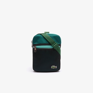 Bandolera Lacoste NH3677LW verde - Imagen 1