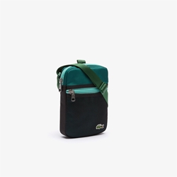 Bandolera Lacoste NH3677LW verde - Imagen 2