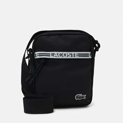 Bandolera LACOSTE NH4270NZ L77 royaume noir blanc - Imagen 1