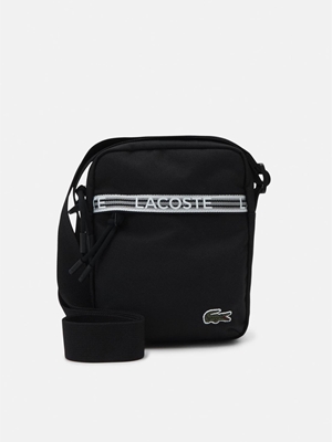 Bandolera LACOSTE NH4270NZ L77 royaume noir blanc - Imagen 1