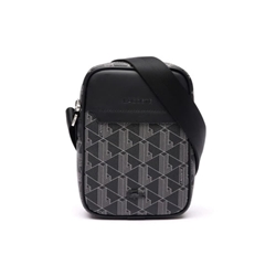 Bandolera Lacoste Vertical Camera Bag Monogram Noir NH4410LX H45 - Imagen 1