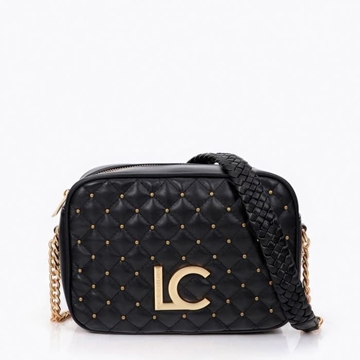 Bandolera Lola Casademunt Acolchada Negro LF2604024 00N - Imagen 1