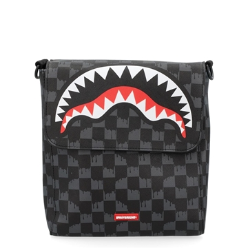 Bandolera Sparyground 910B6572NSZ Drip Check Shark Messenger Sling - Imagen 1