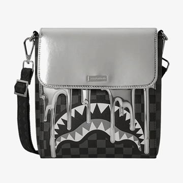 Bandolera Sprayground 910B6865NSZ Metallic drips messenger bag - Imagen 1