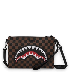 Bandolera Sprayground 910B8239NSZ Check 2 Emboss Crossover Clutch - Imagen 1