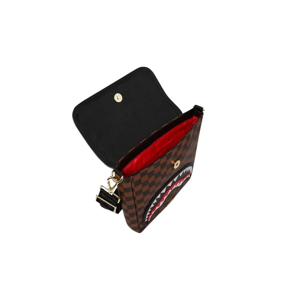 Bandolera Sprayground Sawtooth Sharks in Paris Messenger Sling 910B7839NSZ - Imagen 3