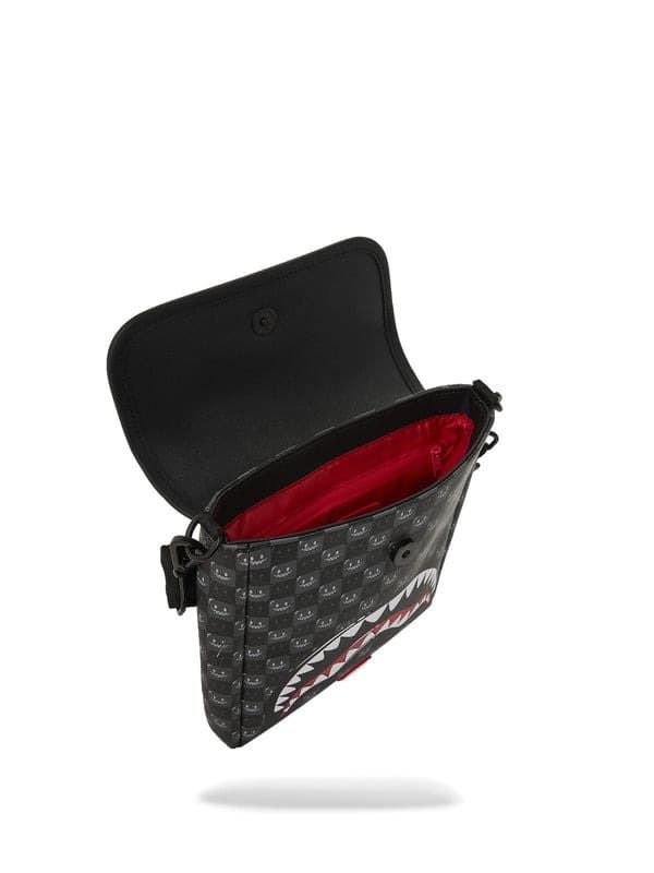 Bandolera Sprayground Sharks in Paris Black 910B9314NSZ - Imagen 3