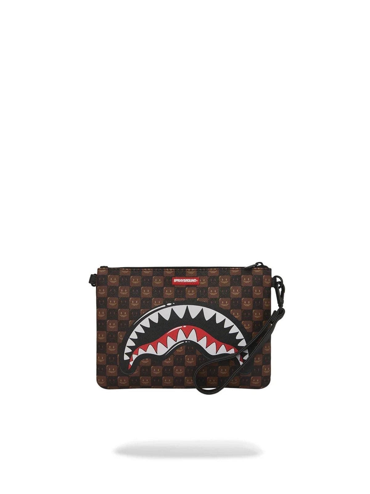 Bandolera Sprayground Sharks in Paris Bubble Brown 910B9307NSZ - Imagen 1
