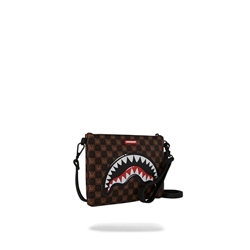 Bandolera Sprayground Sharks in Paris Bubble Brown 910B9307NSZ - Imagen 2