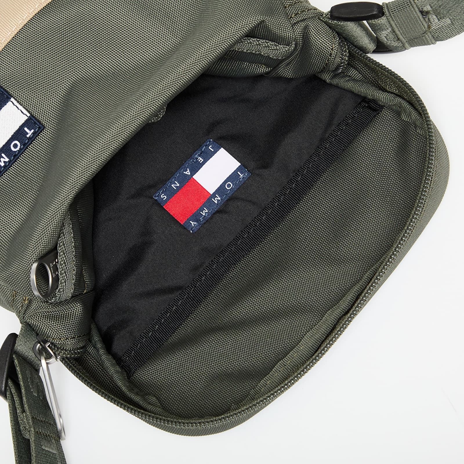 Bandolera TOMMY JEANS AM0AM13265 MRH pewter green - Imagen 8