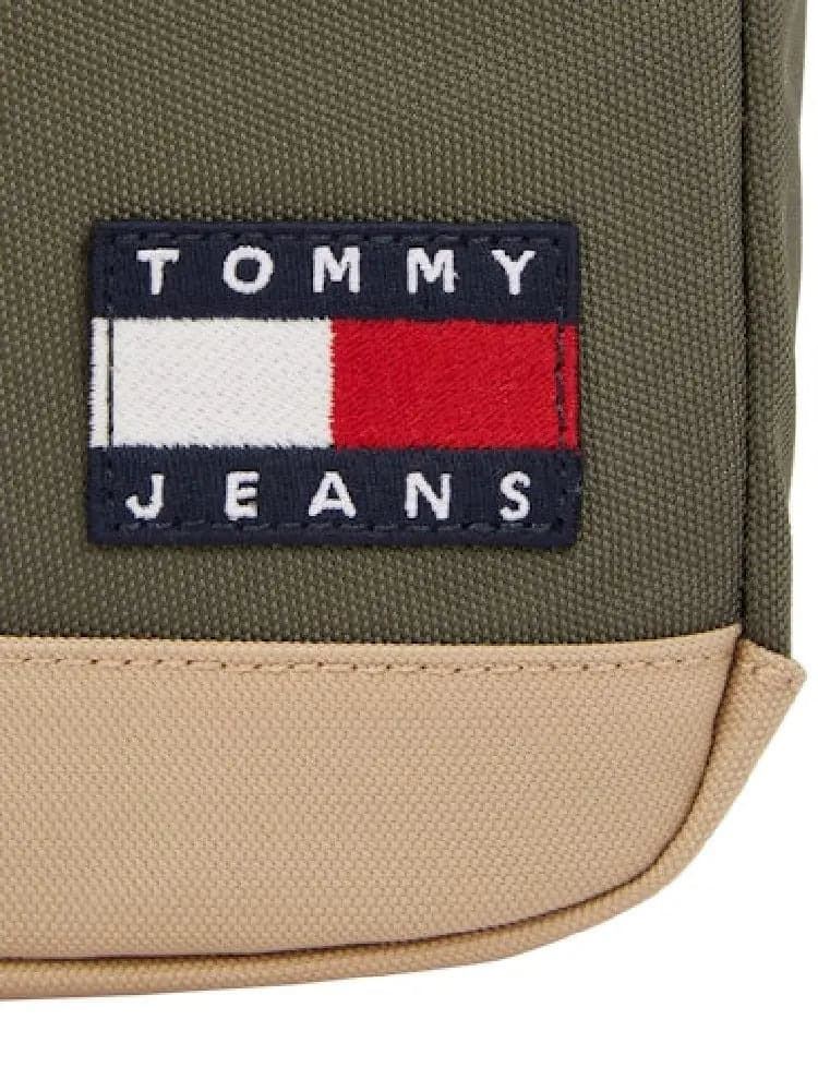 Bandolera TOMMY JEANS AM0AM13265 MRH pewter green - Imagen 10