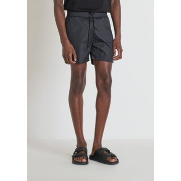 Bañador Antony Morato Beachwear Regular Fit in Quick Black MBW00087 FA600054 9000 - Imagen 1