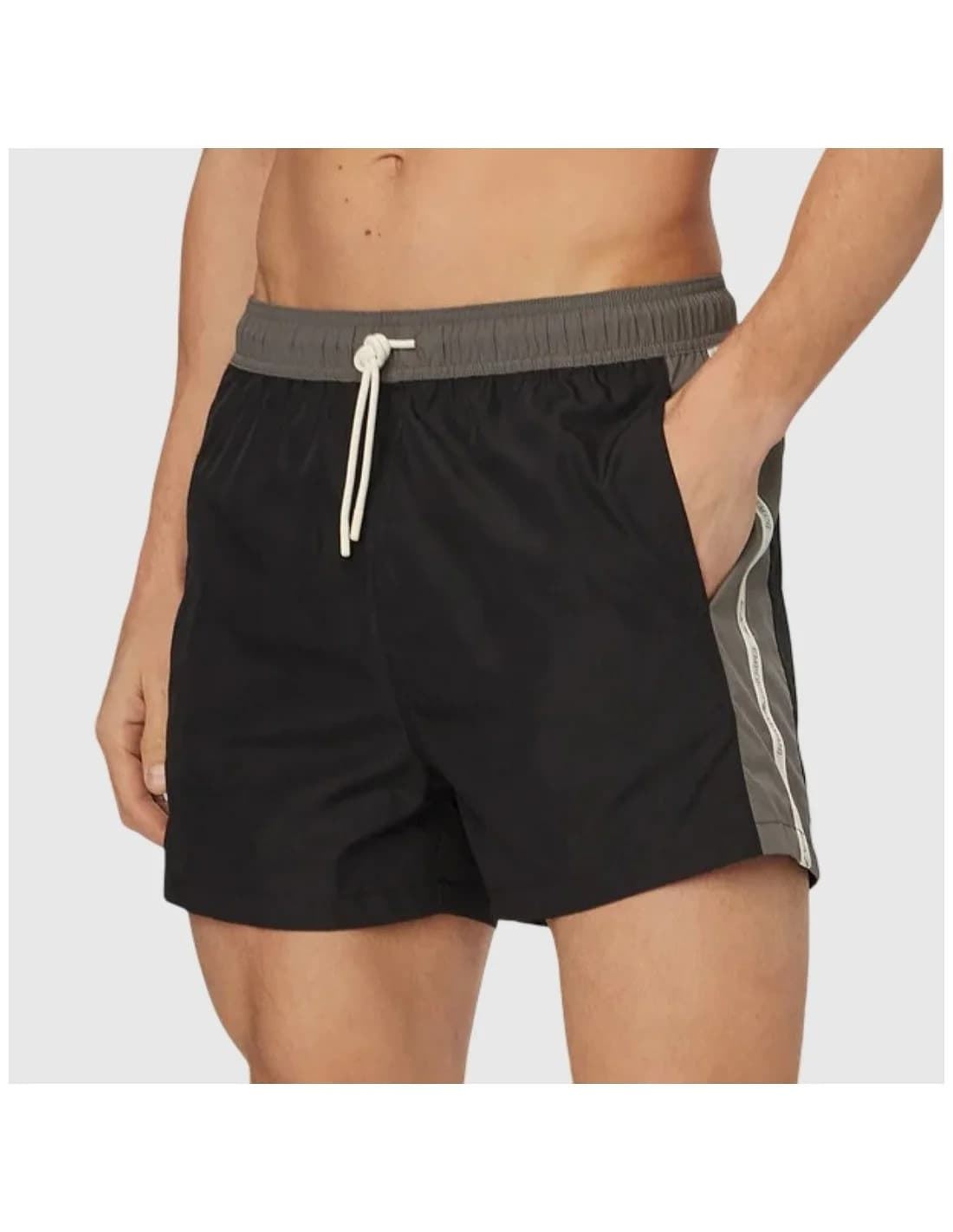Bañador EA7 Emporio Armani Black/Smoked Pearl 7M001679 AF21070 MC429 - Imagen 1