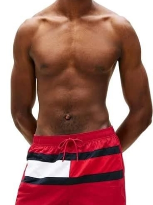Bañador Tommy Jeans Raspberry Juice UM0UM03474 XKC - Imagen 2