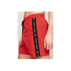 Bañador Tommy Jeans UM0UM03142 XM9 hot heat - Imagen 1