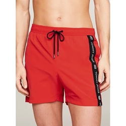 Bañador Tommy Jeans UM0UM03142 XM9 hot heat - Imagen 2