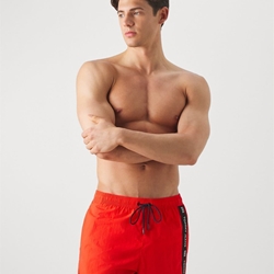 Bañador Tommy Jeans UM0UM03148 XM9 hot heat - Imagen 2